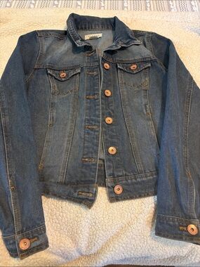 Ci Sono Dark Blue Denim Jacket
